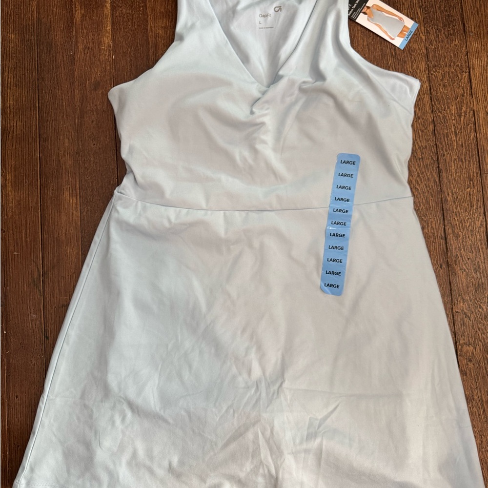 GAP Light Blue GapFit Active Tank Dress